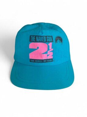 Vintage The Naked Gun 2 1/2 Movie Promo Hat Nylon Cap Rare OSFA Paramount